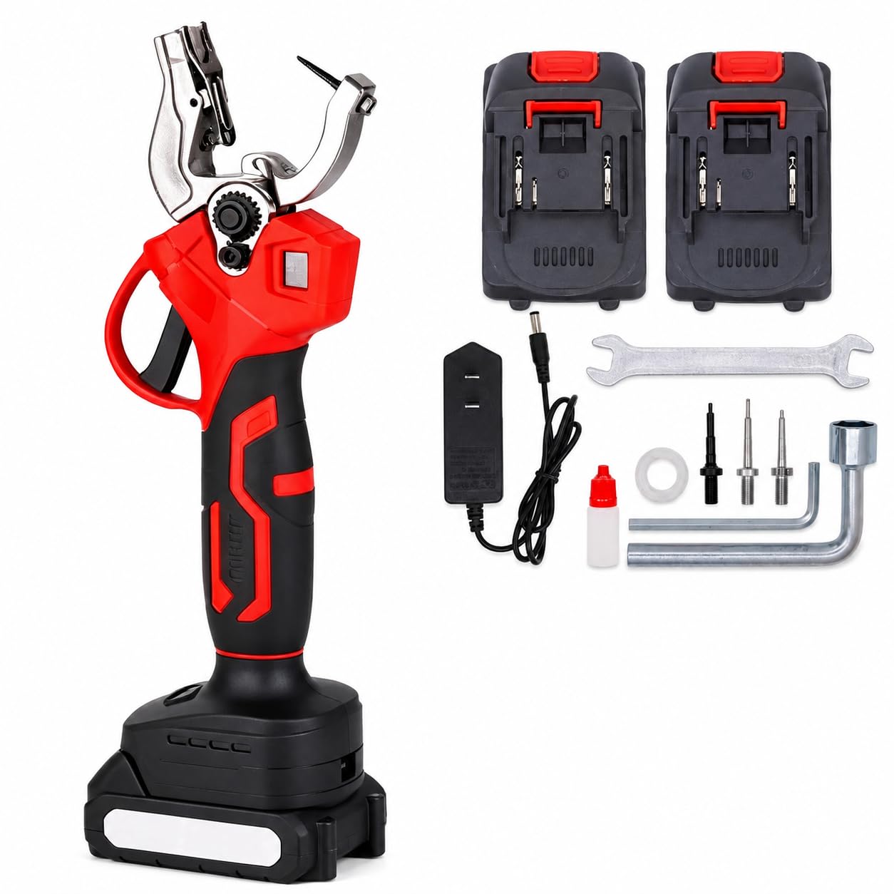 Strumento elettrico senza fili per etichettatura delle orecchie, applicatore a batteria con conteggio per bovini, suini, pecore e capre, marcatore portatile per bestiame