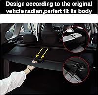 Vista 134 de Powerty Cubierta de Carga para Accesorios Kia Sportage 2023-2025 2026, Textura de Lona Cubierta Retráctil para Maletero Trasero de Carga de Equipaje
