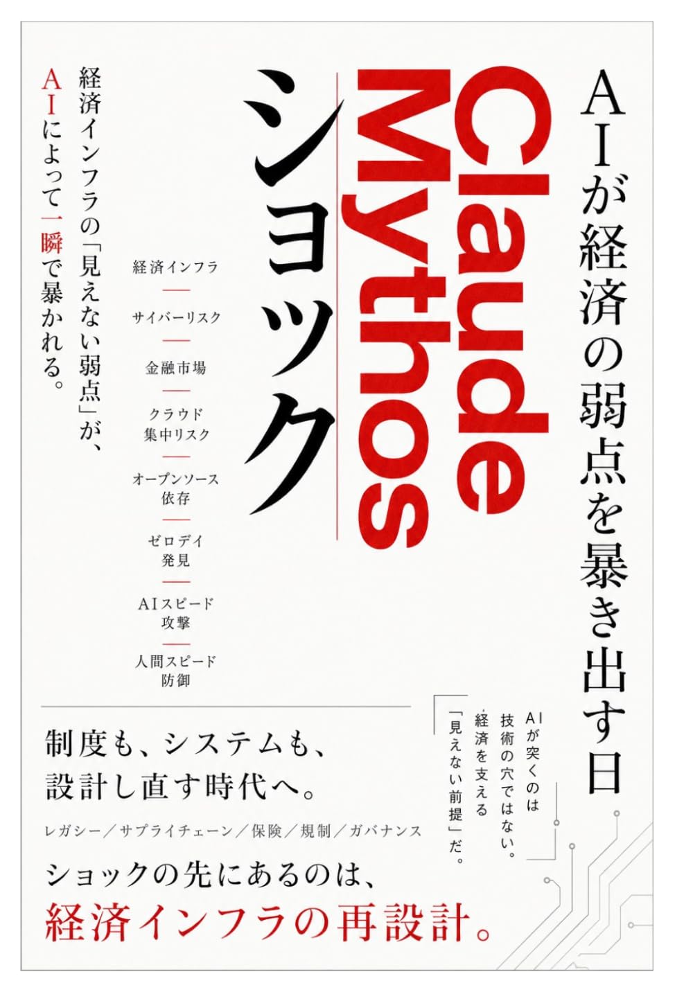Claude Mythosショック: AIが経済の弱点を暴き出す日