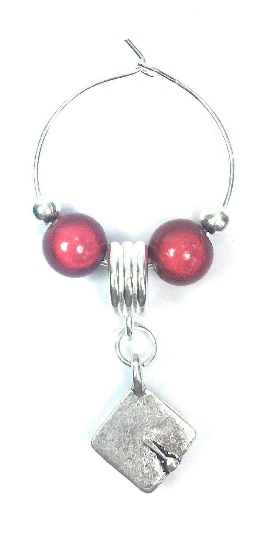 Congratulations On Your Graduation Charm Verre à Vin Avec Carte Cadeau Par Libby De Place De Marché – à Partir De Vendeur Britannique