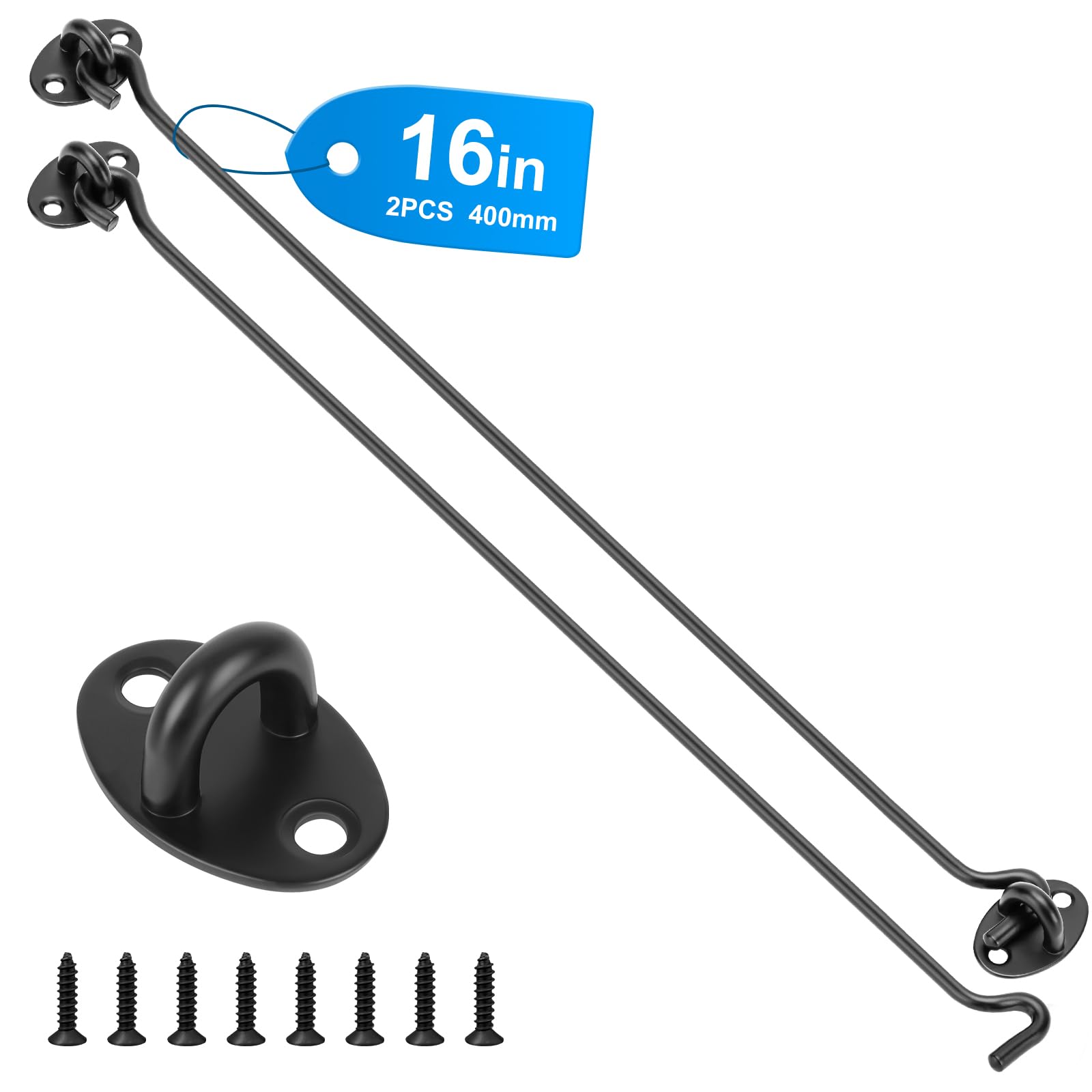Hook Total (16 inch-400mm(Black)) - Image 2