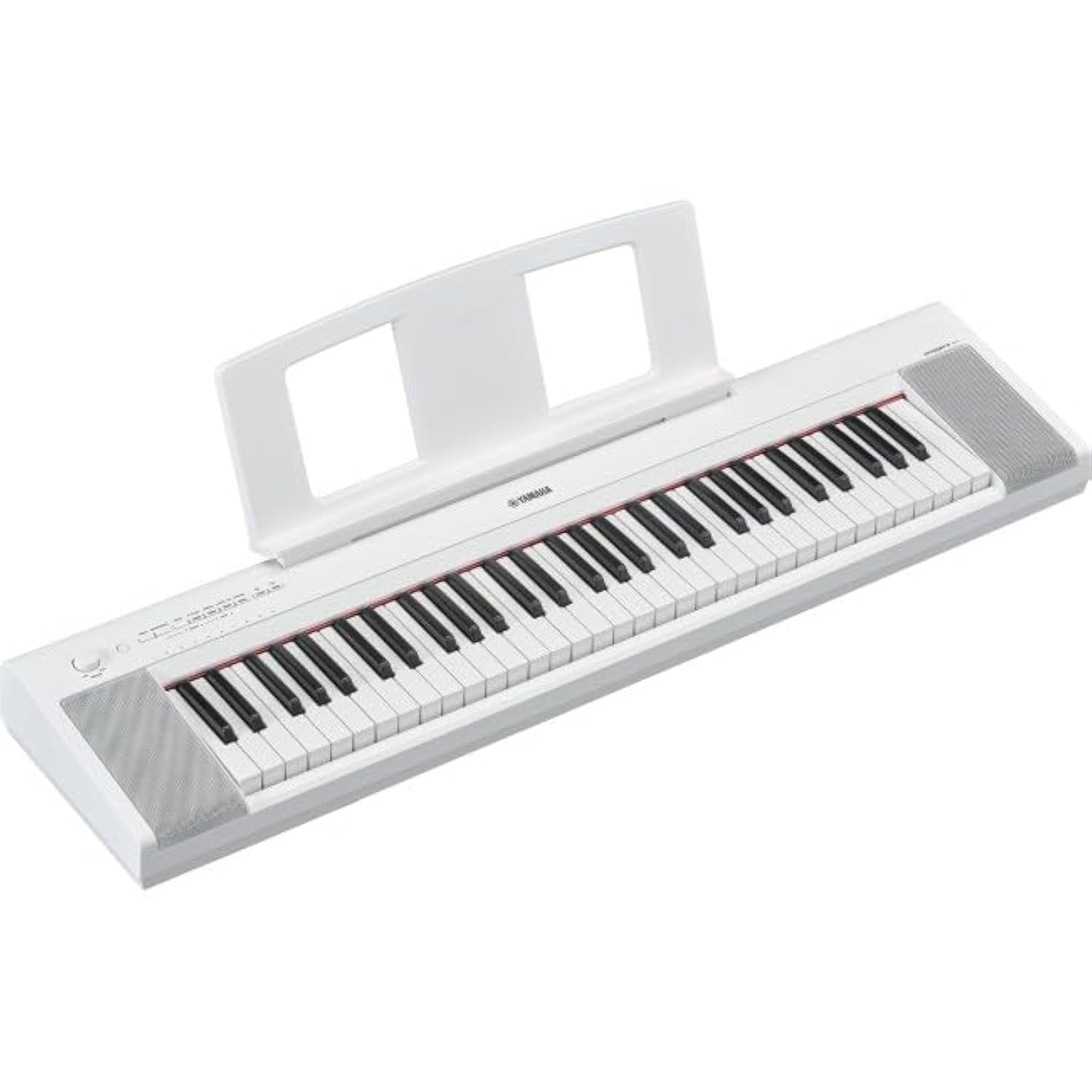 NP-15WH Portable Piano-Style 61-Key Keyboard - White