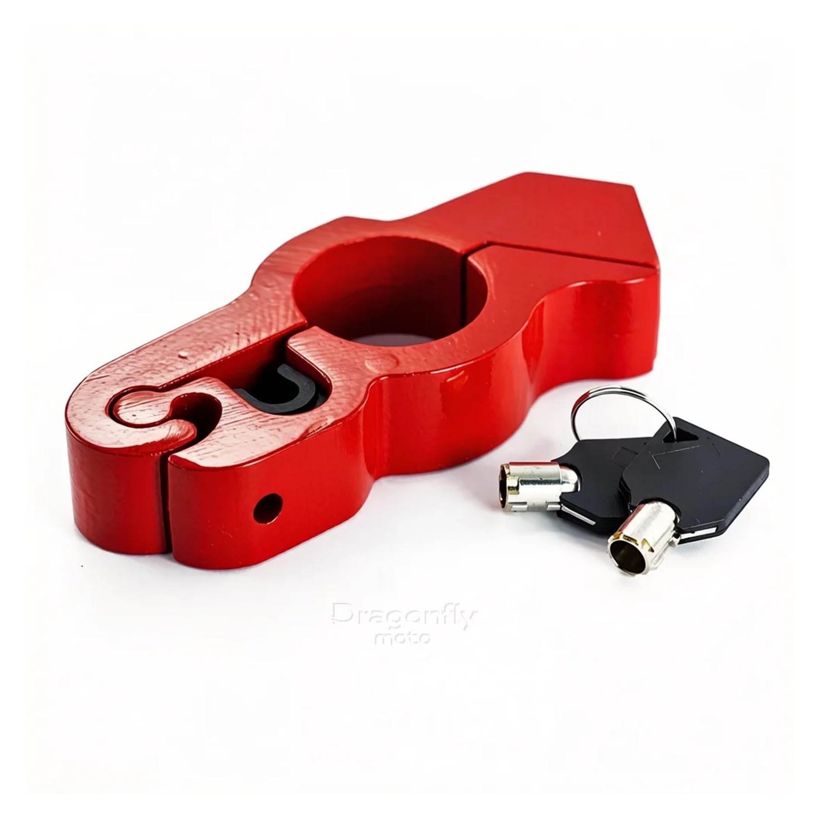 Security Lock Fit for Ducati Motorcycle Handlebar Lock Heavy Duty Steel Anti-Theft Brake Throttle Lock