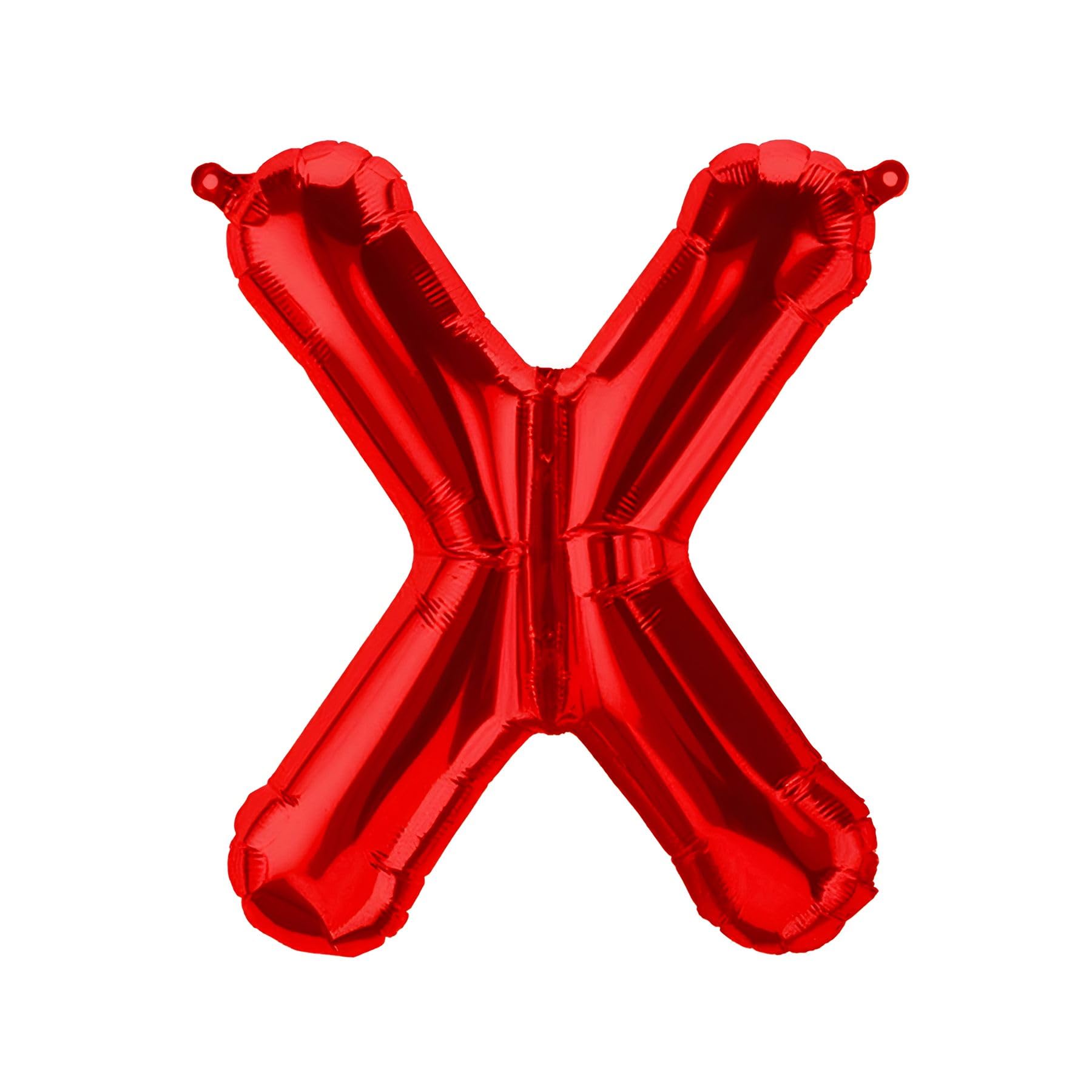 Foil Balloons Letters Red - 40/80/100 cm for Birthday Wedding Party Decoration Happy Birthday JGA Gift Balloon Graduation Giant Balloon ABI Large XXL Small Black Boys (80 cm - X) — image 1
