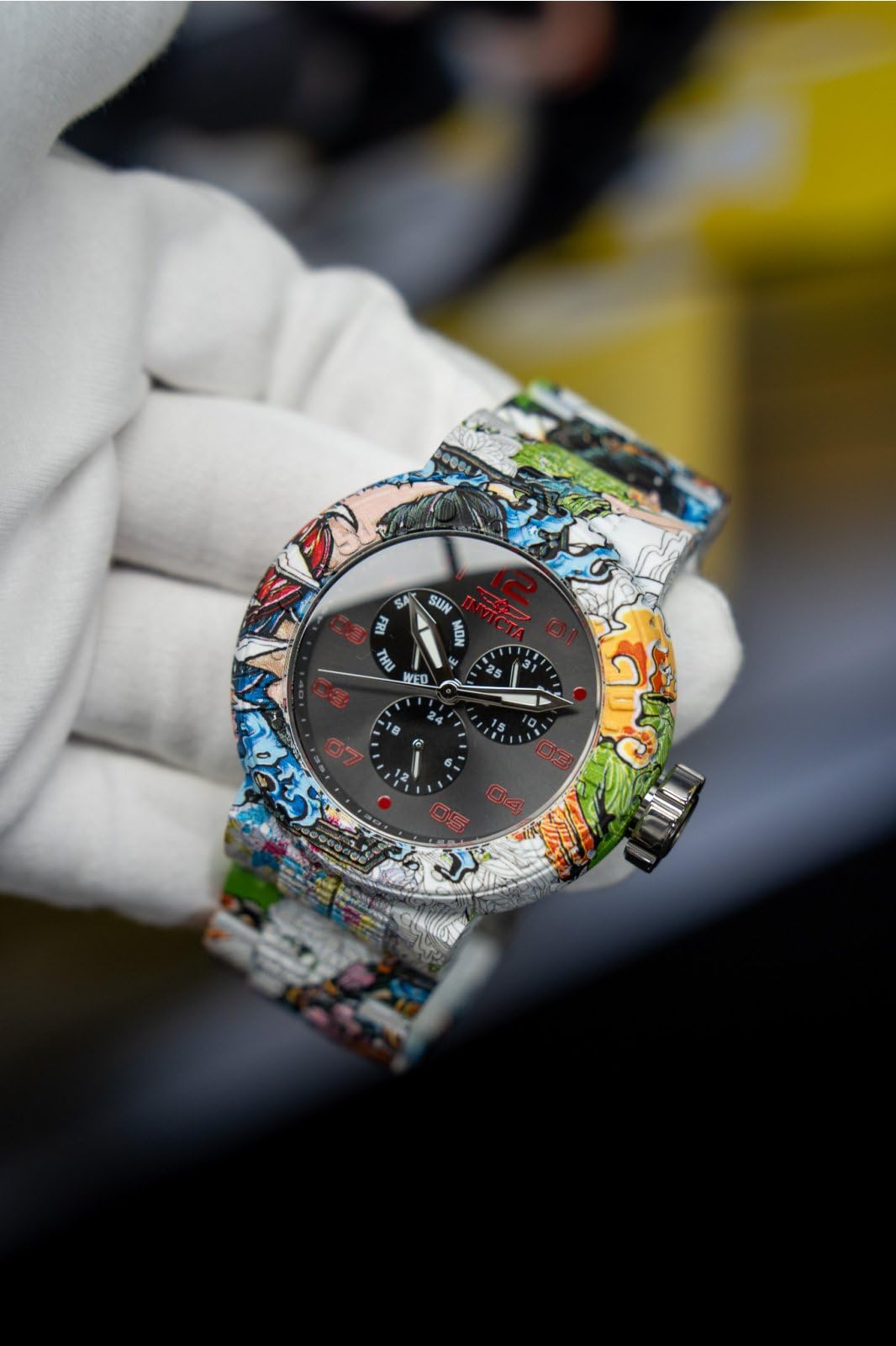 INVICTA Pro Diver 43234 Reloj para Hombre - Movimiento de Cuarzo - Acero Inoxidable con Esfera Negra - 52 mm