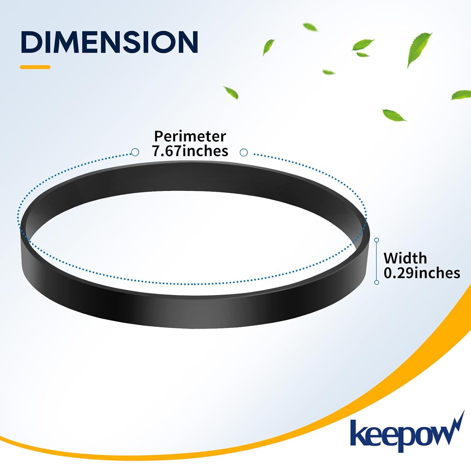 KEEPOW Replacement Belt Compatible with Bissell ProHeat Essential
