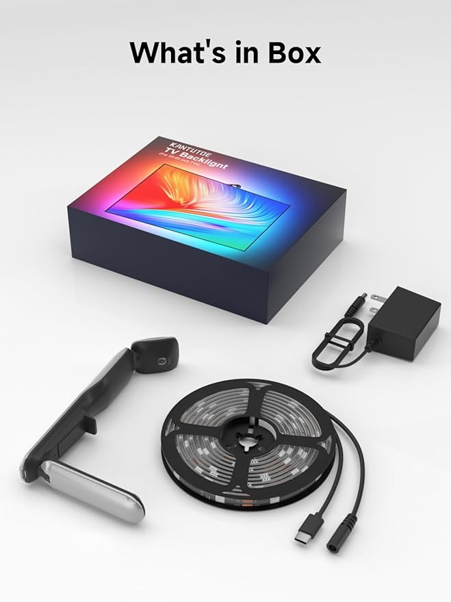 Tira LED TV para 45 a 65 Pulgadas con Cámara y Control por A miniatura 7