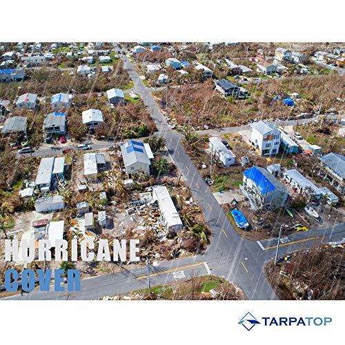 30X40 Waterproof Multi-Purpose Poly Tarp – Blue Tarpaulin Protector For Cars, Boats, Construction Contractors, Campers, And Emergency Shelter. Rot, Rust And Uv Resistant Protection Sheet #TOP4