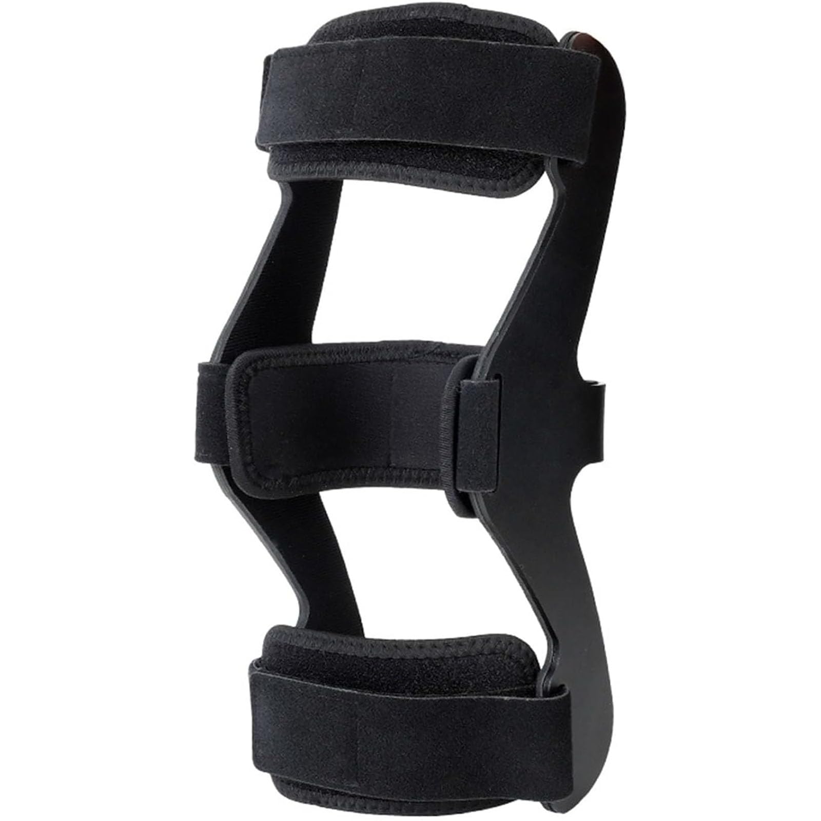 Regulowany stabilizator kolana na przeprost, stop aluminium (XL)