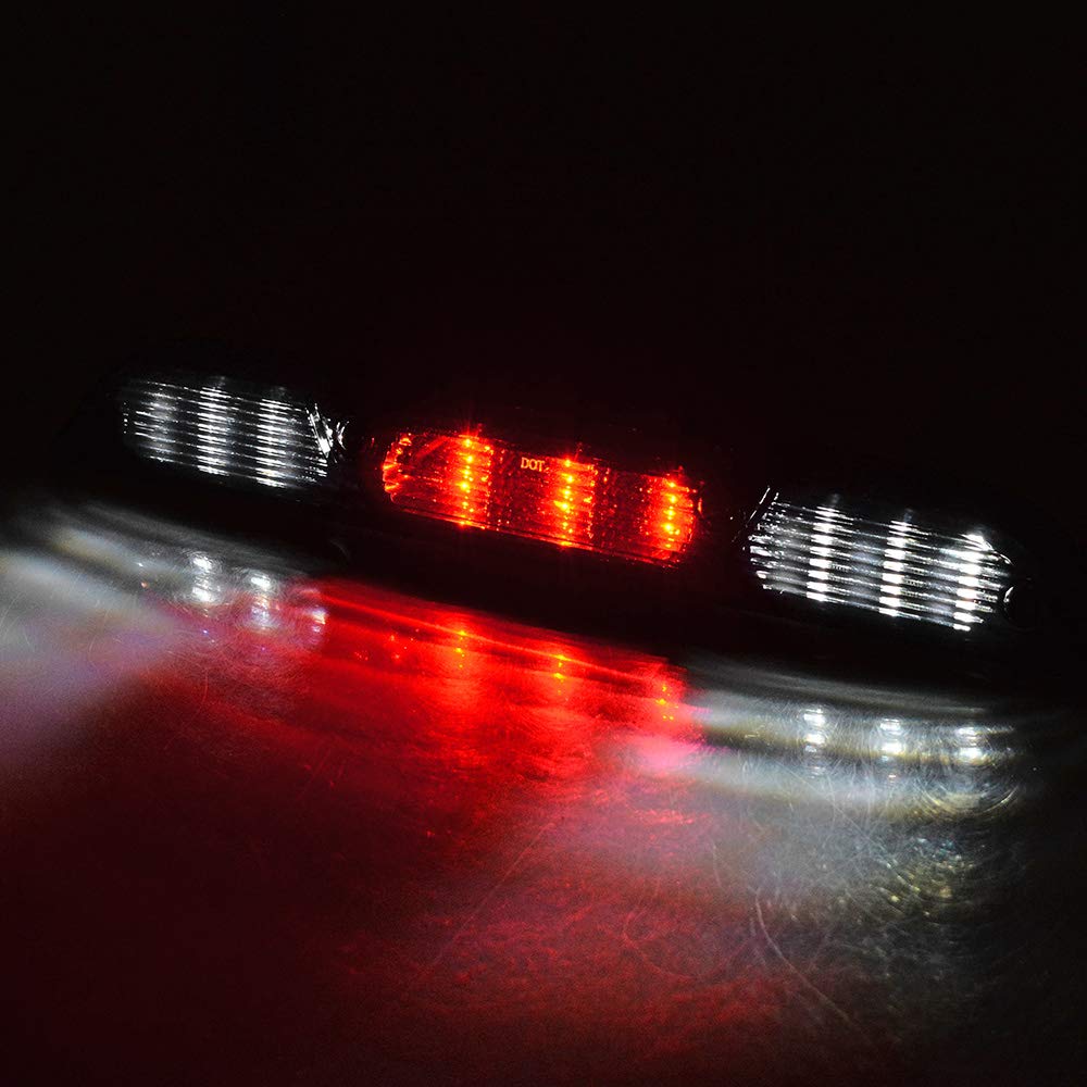 Astra Depot Third LED 3rd Brake Stop Cargo Light Smoke Lens Compatible for 2015-2020 Ford F150 2017-2022 F250 F350 F450 Super Duty 2017-2019 F550 FL3Z13A613 FO2890110