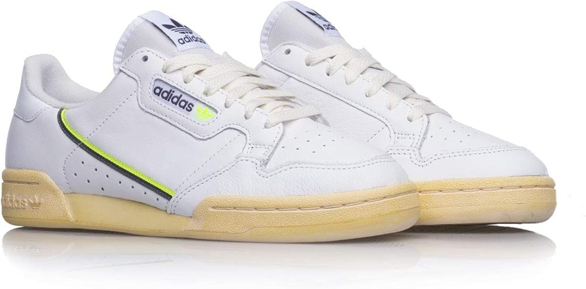 ADIDAS CONTINENTAL 80 S CASUALS UK10 OG RARA GIALLO FLUO colourway Look EUR  35,16 - PicClick IT