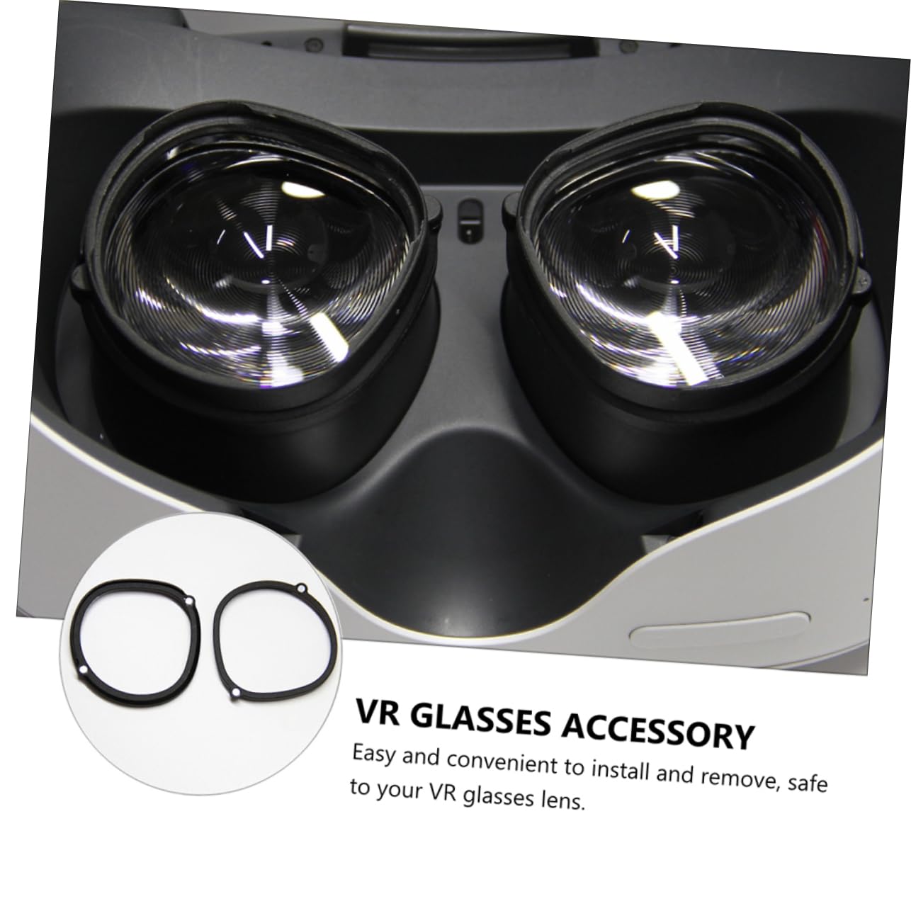 Artibetter 6pezzi Anelli Anti- Per Occhiali Vr Compatibili Con Accessorio Morbido Per Gioco Senza Luce Invasiva Protezione Lenti e Comfort Ottimale
