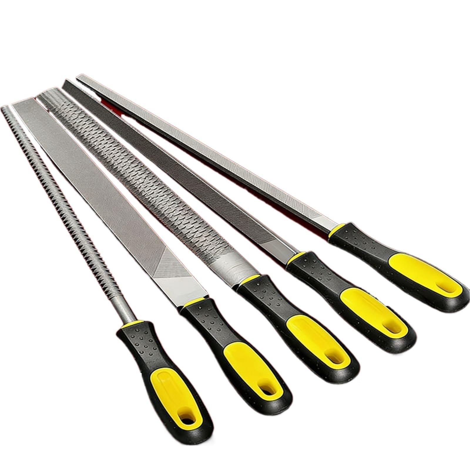 Metallfeile Feilenset aus Hartstahl, 5 Formen