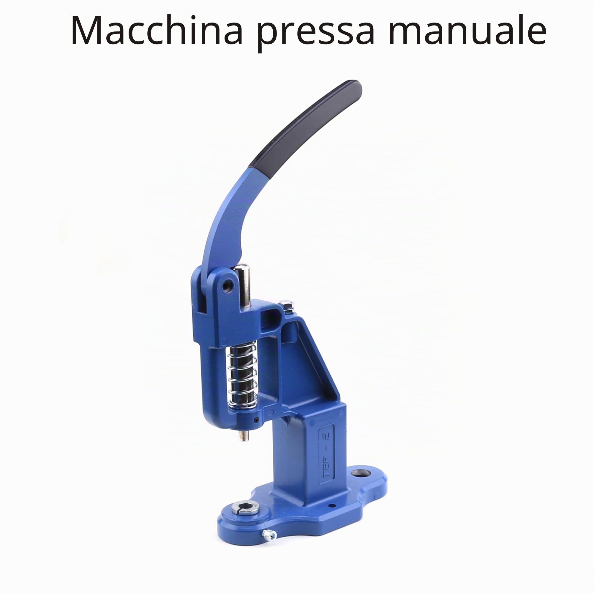 DIE-SET-10 - Set di macchine a pressione manuale con fustelle essenziali per bottoni a pressione, occhielli di tenuta, rivetti, bottoni automatici e punzonatrici