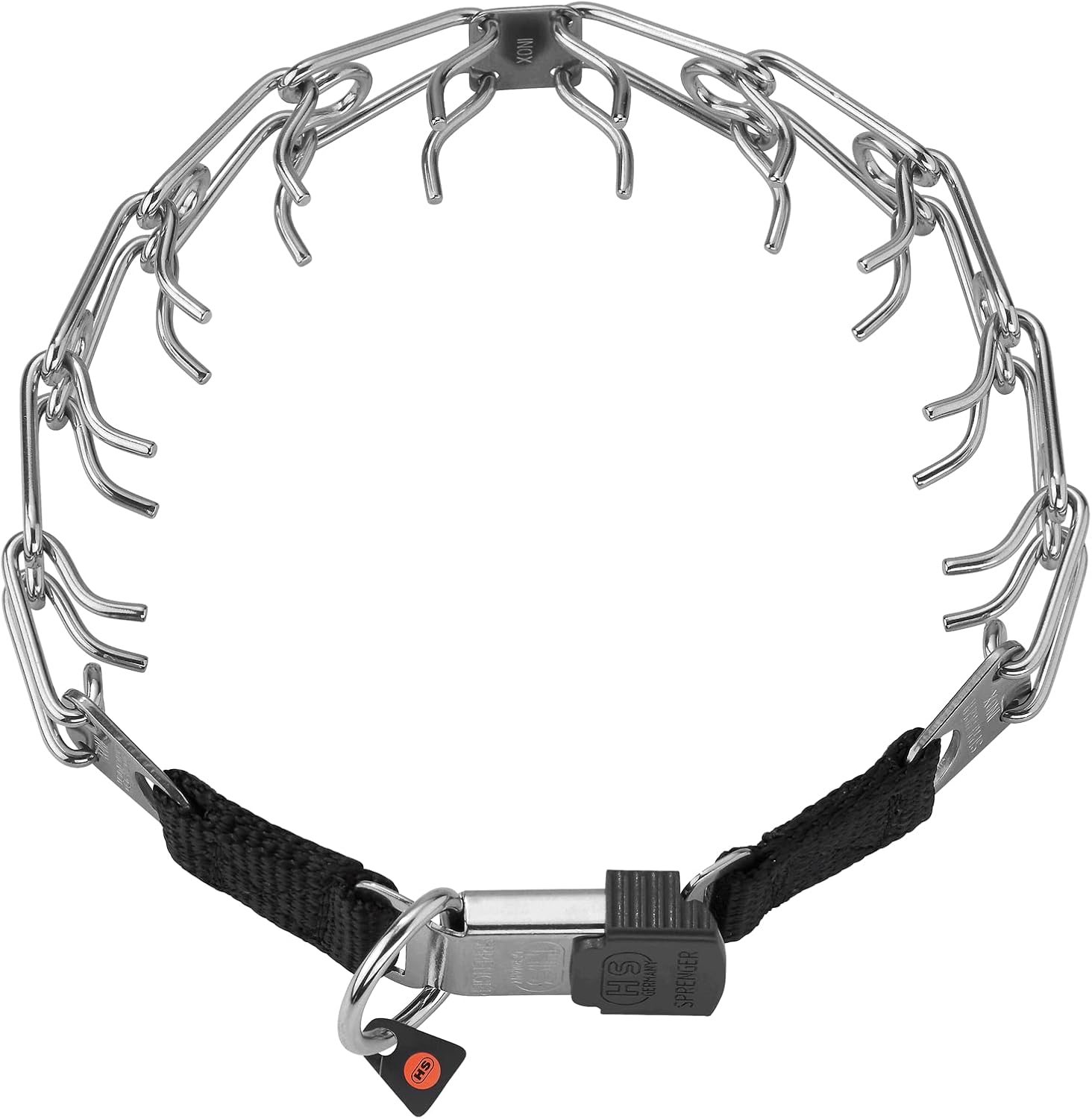 Herm Sprenger 3.2 mm Stainless Steel Training Collar with Safety Buckle One Size