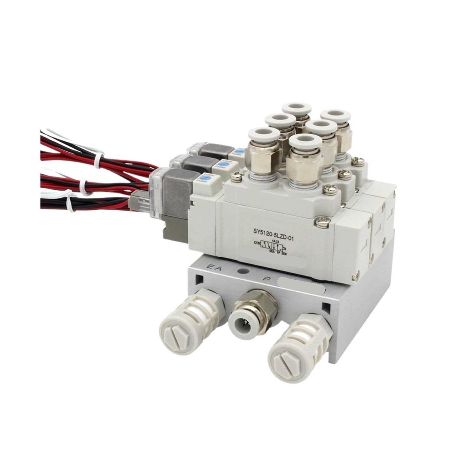 Vanne électromagnétique SY5120-5LZD-01 de 4 mm pour commande de cylindre électronique