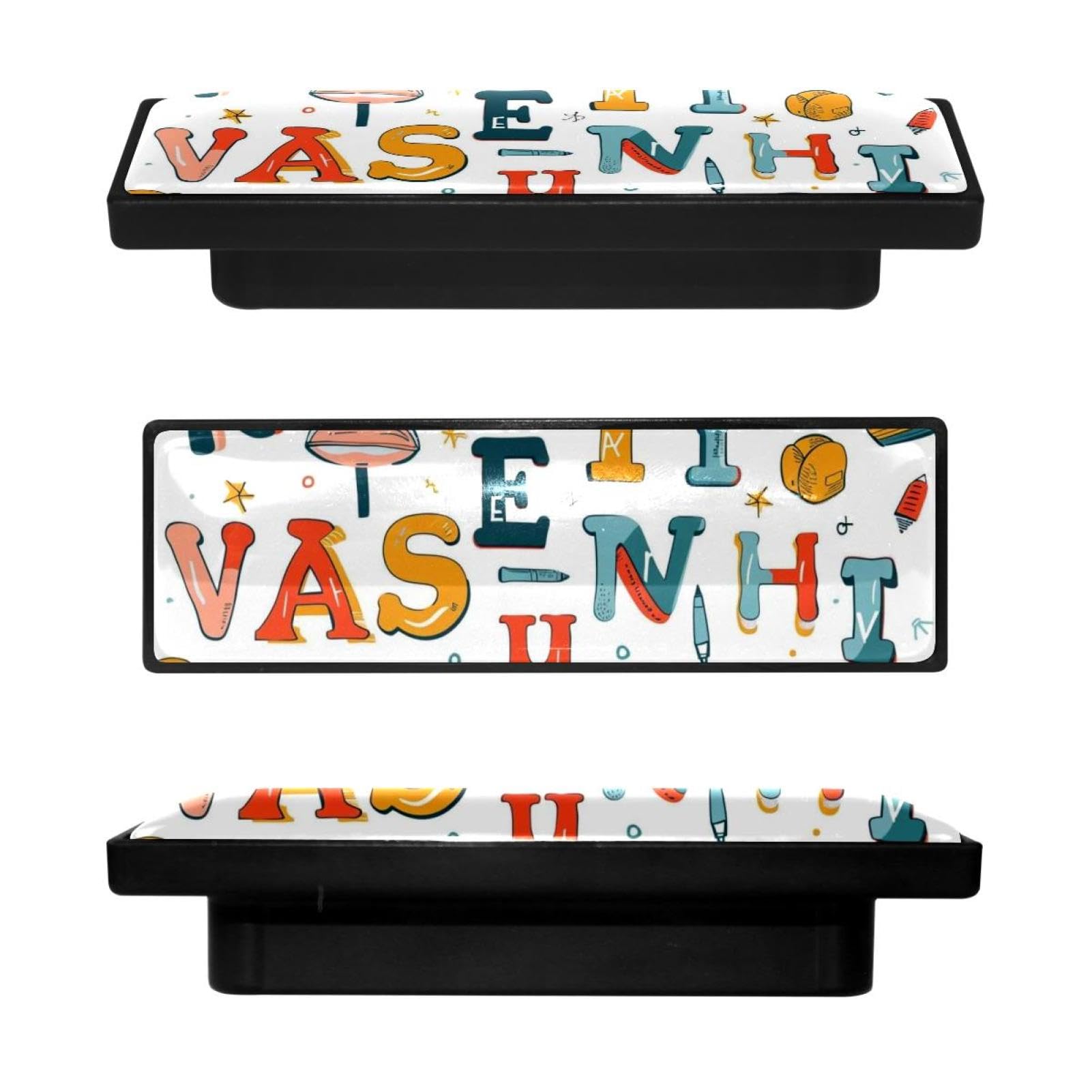 Boutons de placard de cuisine colorés pour égayer un mobilier de bureau ou showroom trop terne