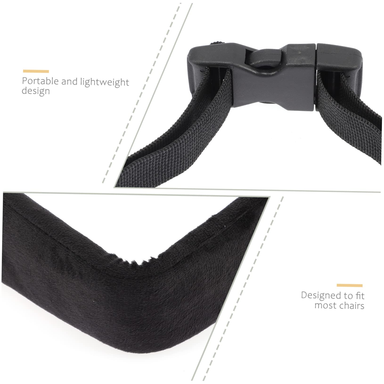 BESTonZON Adjustable Highchair Harness Safety Strap Belt Portable Chair Toddler Booster Seat Easy Install