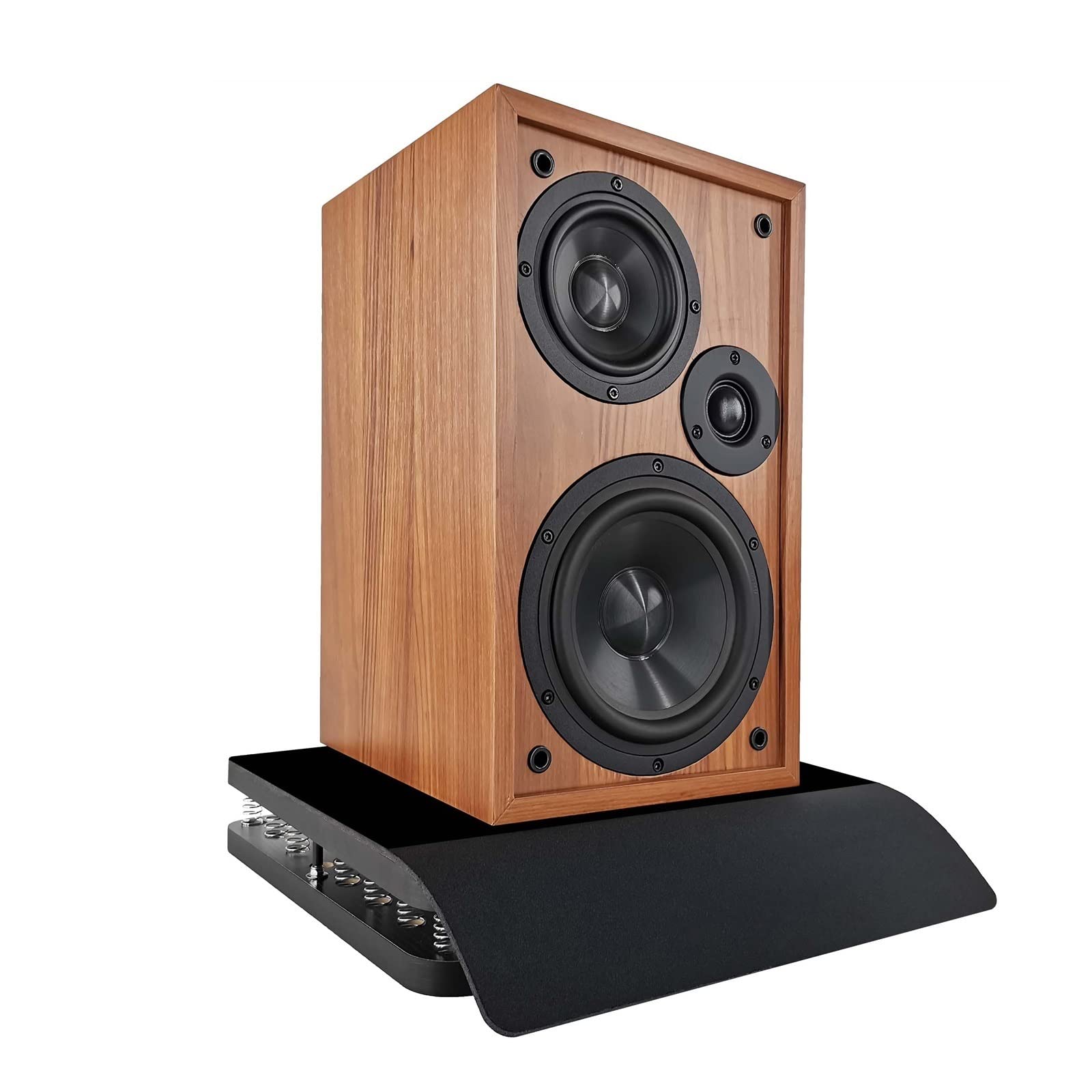 Supporto per altoparlanti Supporto audio Supporto for altoparlanti KTV Professional Audio Foot Nail Rack Stand Ground Ammortizzatore Bar Subwoofer Shock Absorbing Altoparlante Shock Pad Supporti per a