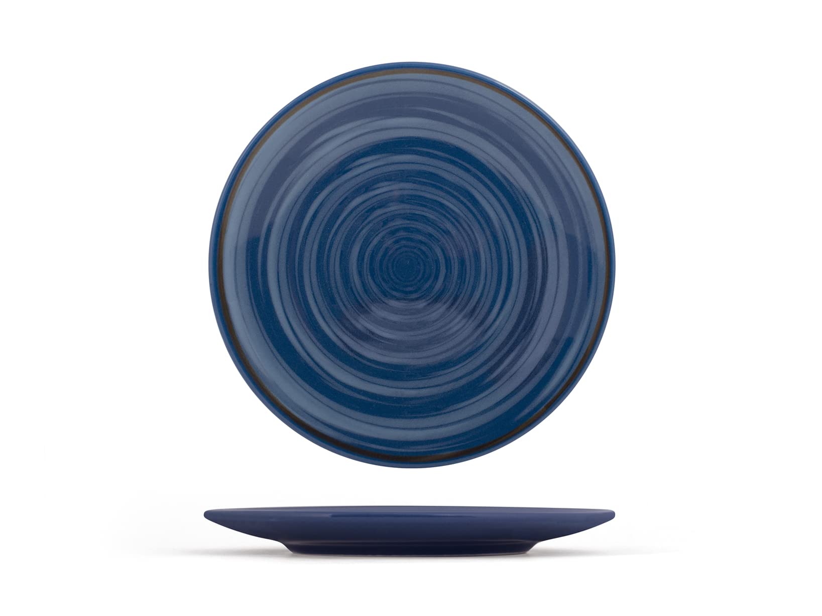 H&H 1536203 Stoneware Coupe Maracuja Fruit Plate, 19 cm
