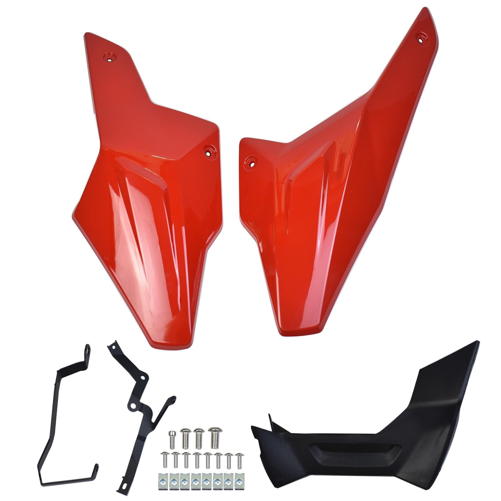 Front Bumper Splitter dachowy Pasuje do BMW F 900R 900XR 2020-2024 Osłona podwozia silnika, płyta poślizgowa, spojler, osłona