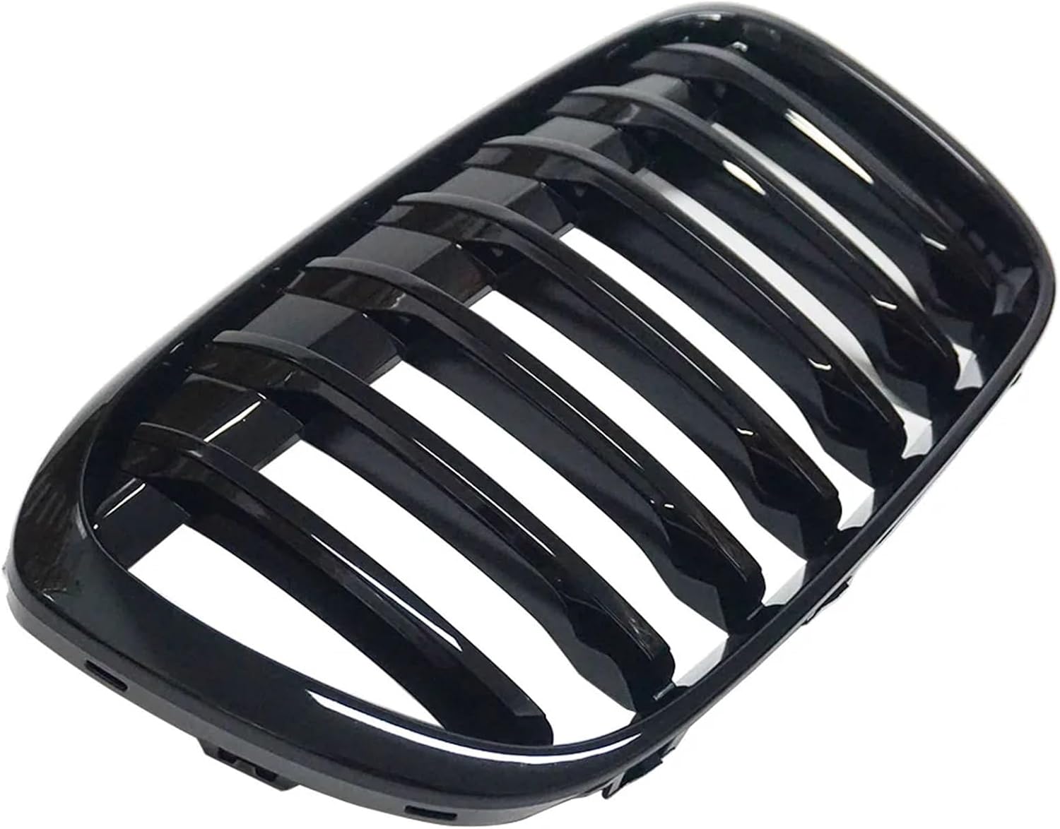 Front Bumper Kidney Grille Singel Line Compatible with BMW X1 F48 F49 2016-2020 Car Accessories Replacement Racing Grills