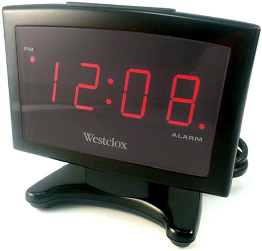 White Led Wood Digital Alarm Clocks product