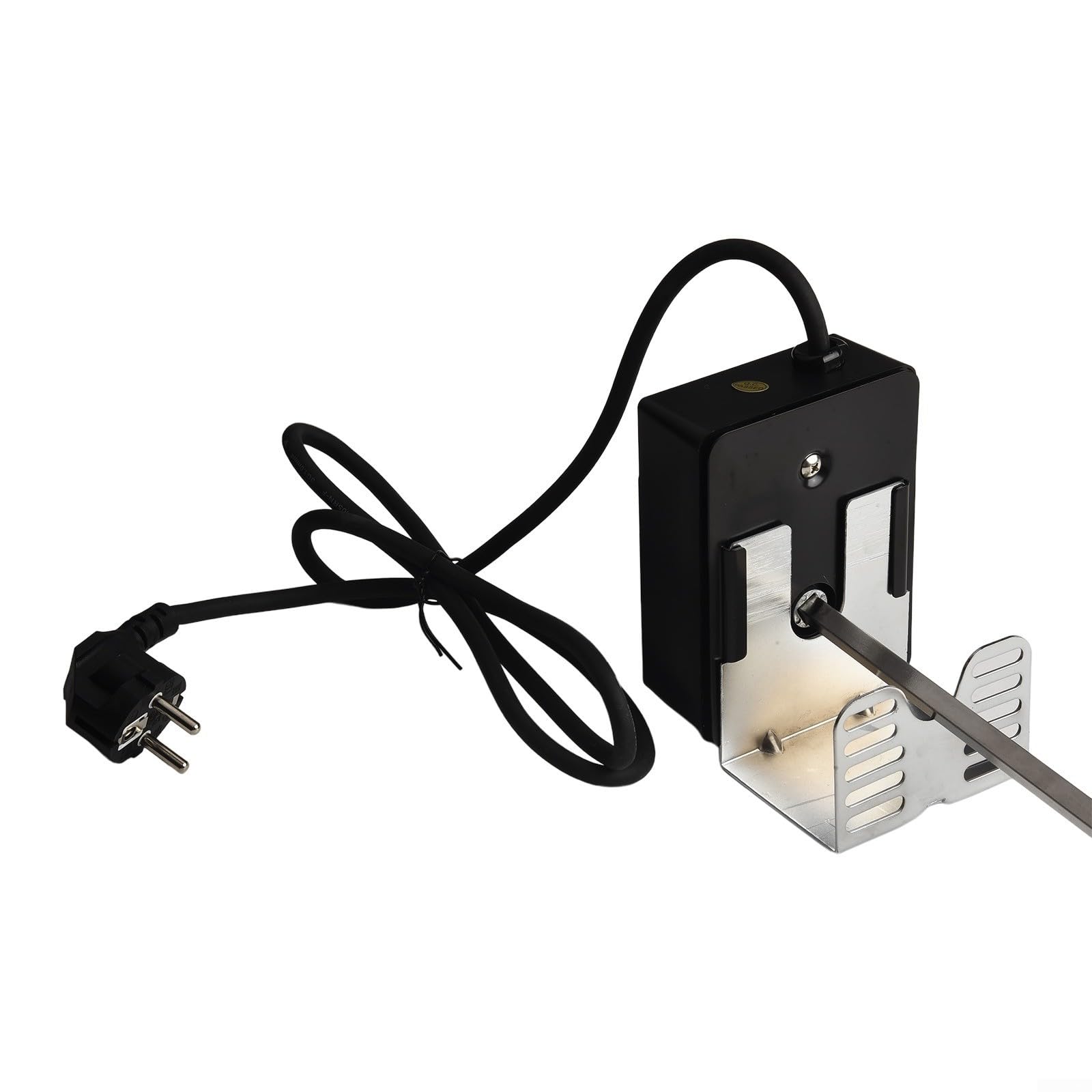 Kit Giratorio Eléctrico para acero Inoxidable 29 Pulgadas Kit(AU) | para acero inoxidable 304, varillas extensibles, para ideal para pollos grandes, pavos y cerdos lechales en parrillas de gas