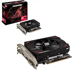 Placa De Video Amd Rx 550 2gb Gddr5 Powercolor Red Dragon