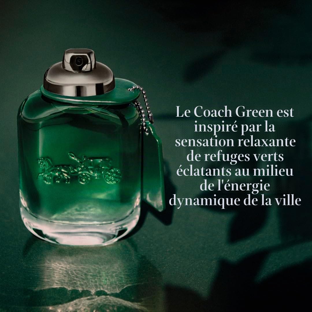 Coach Green Eau de toilette pour homme Ligne Green 60 ml