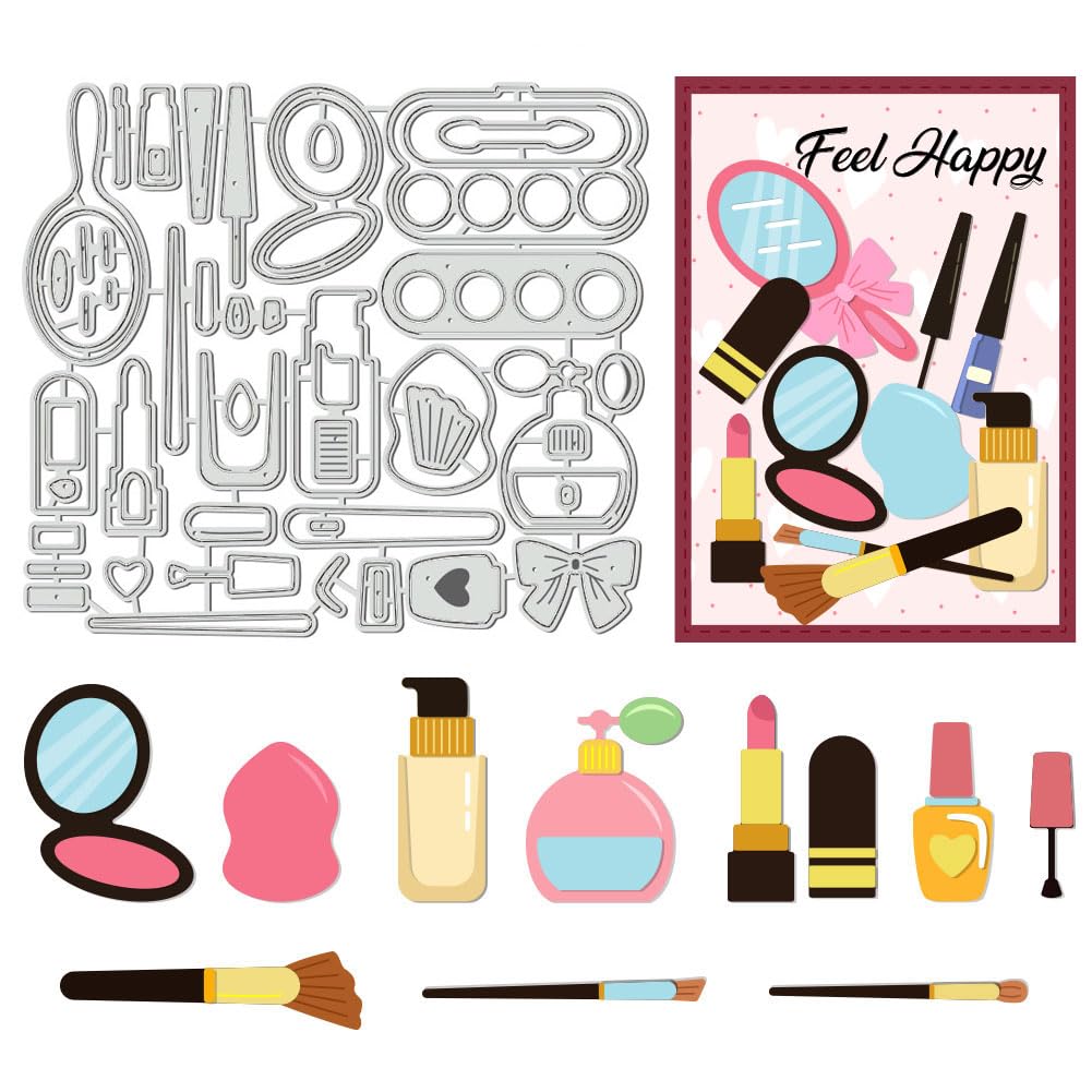 Matrices De Découpe Bouteilles Pour Scrapbooking | UNICRAFTALE | 10 Modèles | Acier Carbone