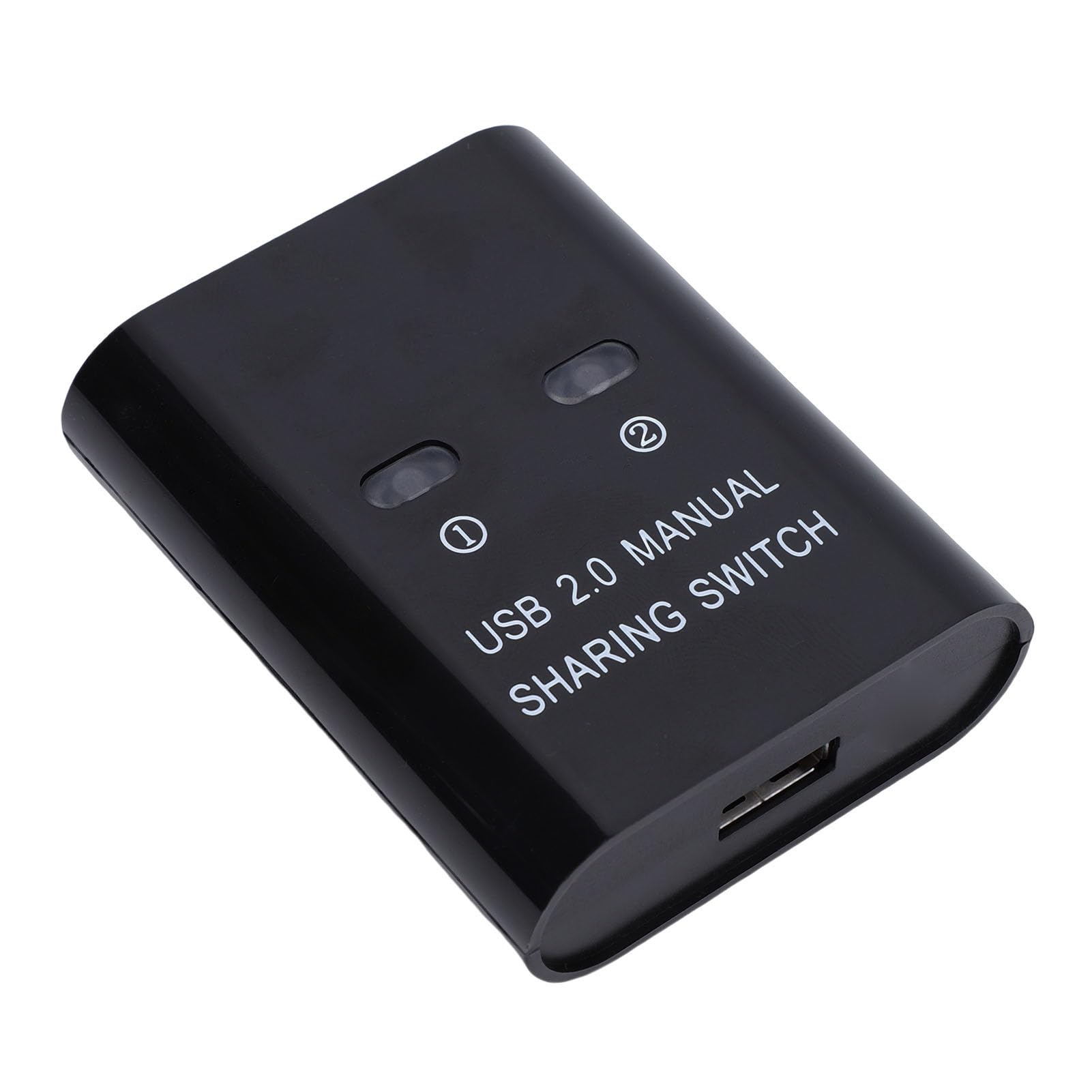 Yunseity USB 2.0 Sharing Switch, 2 Computers Share 1 Printer with One Key Switching, High Speed Transfer, Plug and Play, Stable Connection, with USB .0 Input Output Ports-image-37