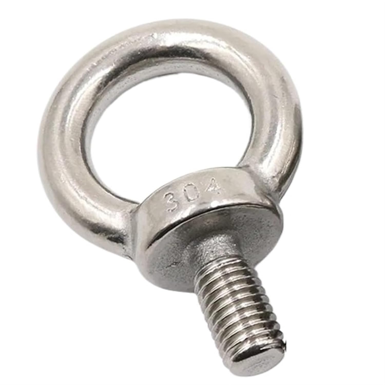 Tornillo de anillo de acero inoxidable. Cáncamo de elevación Acero inoxidable 304 M10-M24 18-200 mm(M18,200MM-1 PCS)
