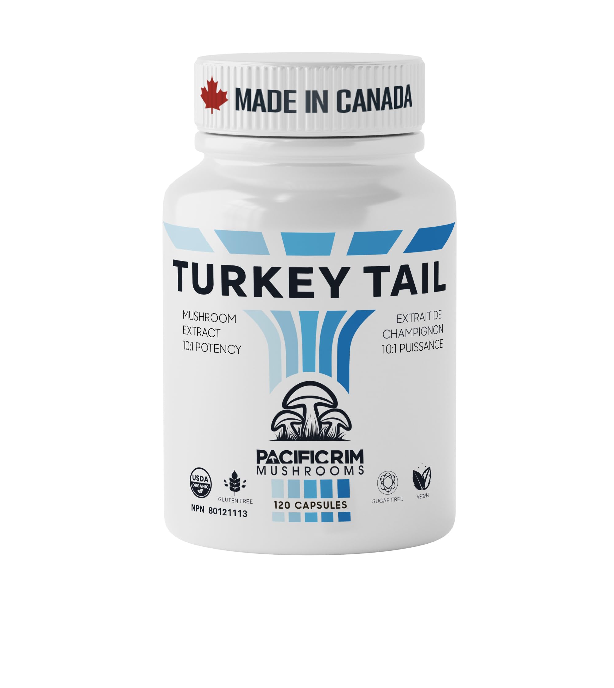 Pacific Rim Mushrooms Turkey Tail Supplement