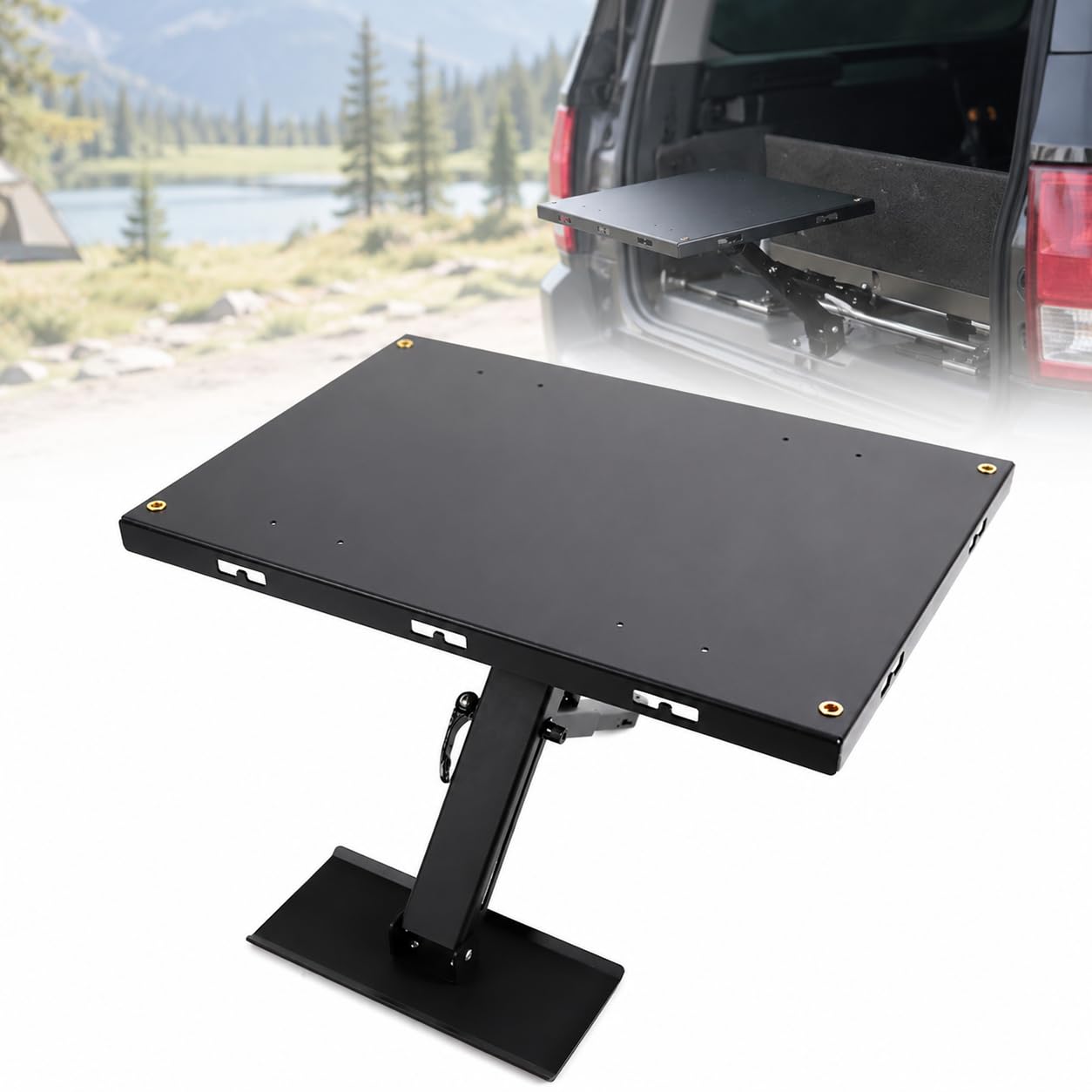 Table de hayon pour SUV : fini le manque d'espace en voyage de camping