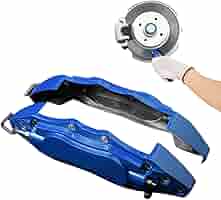 Copri Pinza Freno In Alluminio - 2 Pezzi Universali Per Auto Sportive