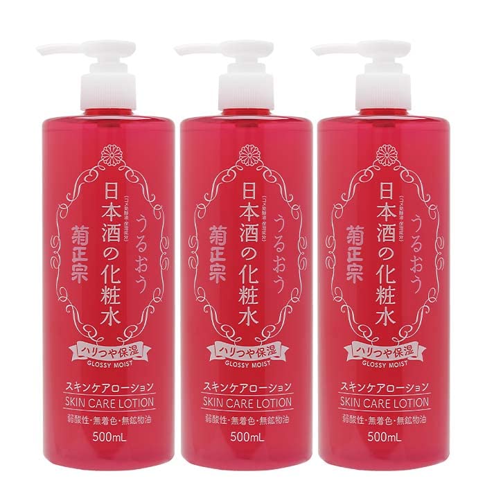 Amazon | 菊正宗 日本酒の化粧水 ハリつや保湿 500ml 3本 | 逸酒創伝
