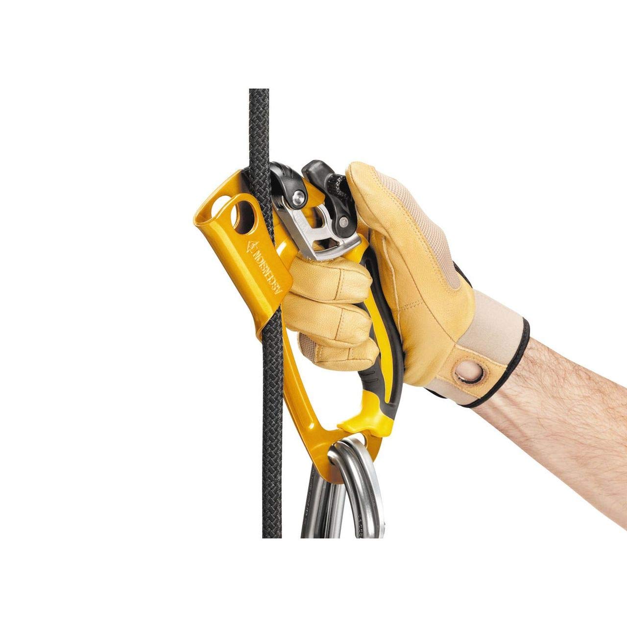Left Handled Ascender, 1124 lb, Blk/YLW : Sports & Outdoors