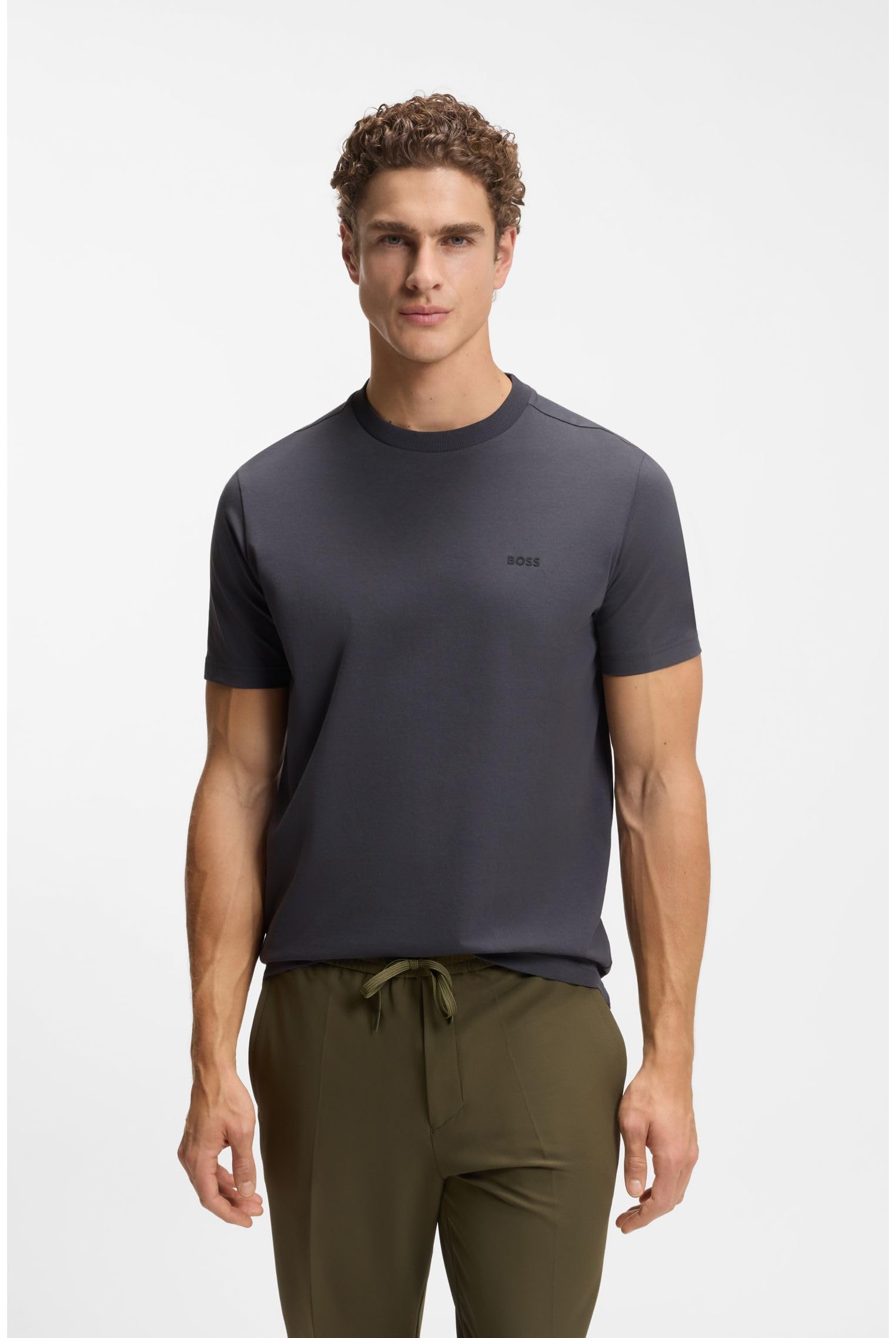BOSS Herren Tee 10256064 01 T_Shirt