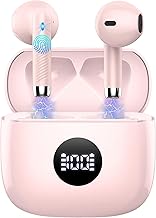 Cuffie Bluetooth Auricolari Bluetooth 5.4, Cuffie Wireless con 4 ENC Cancellazione Rumore Mic, Cuffie in Ear 40 Ore di Riproduzione, Cuffie Senza Filo HiFi Stereo IP7 Impermeabili per iOS & Android