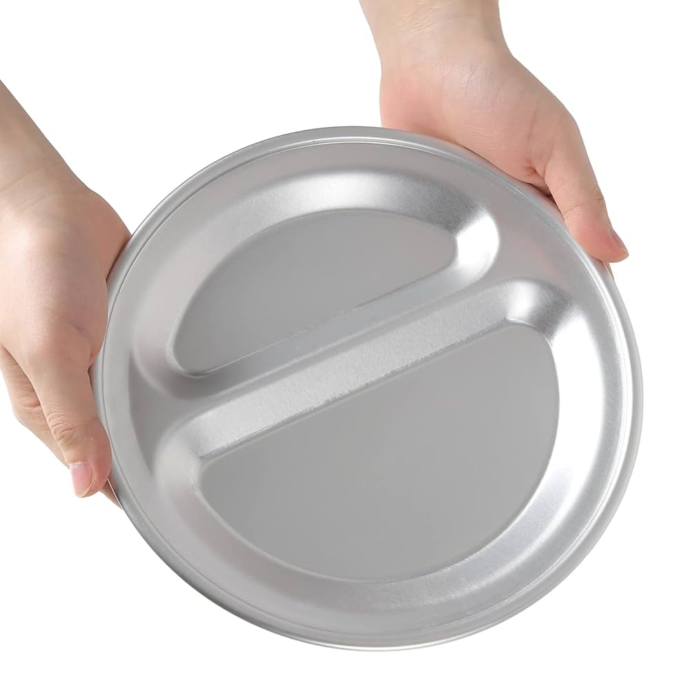 Amazon | 日本製 キャンプ用 食器3枚セット［アルミ食器