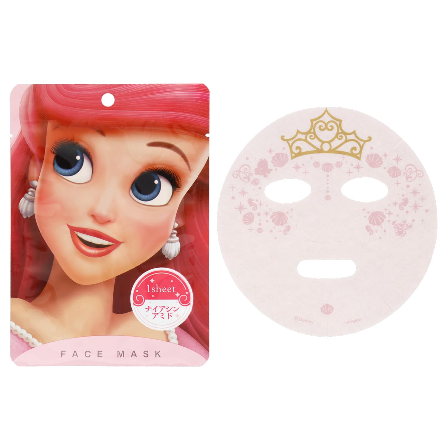 Amazon.co.jp: shobido 粧美堂 ディズニー フェイスマスク リアル