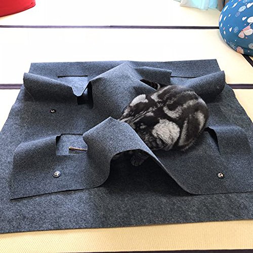 ANG Tappetino da gioco per gatti, pieghevole, per