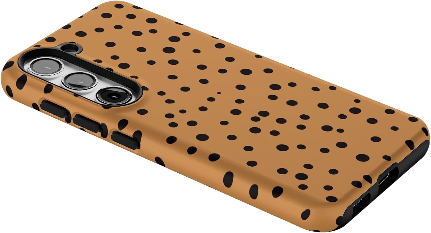 Casely Galaxy S23 Case | Spot On | Dotted Animal Print | Essential Slim Dual-Layer Protective Design