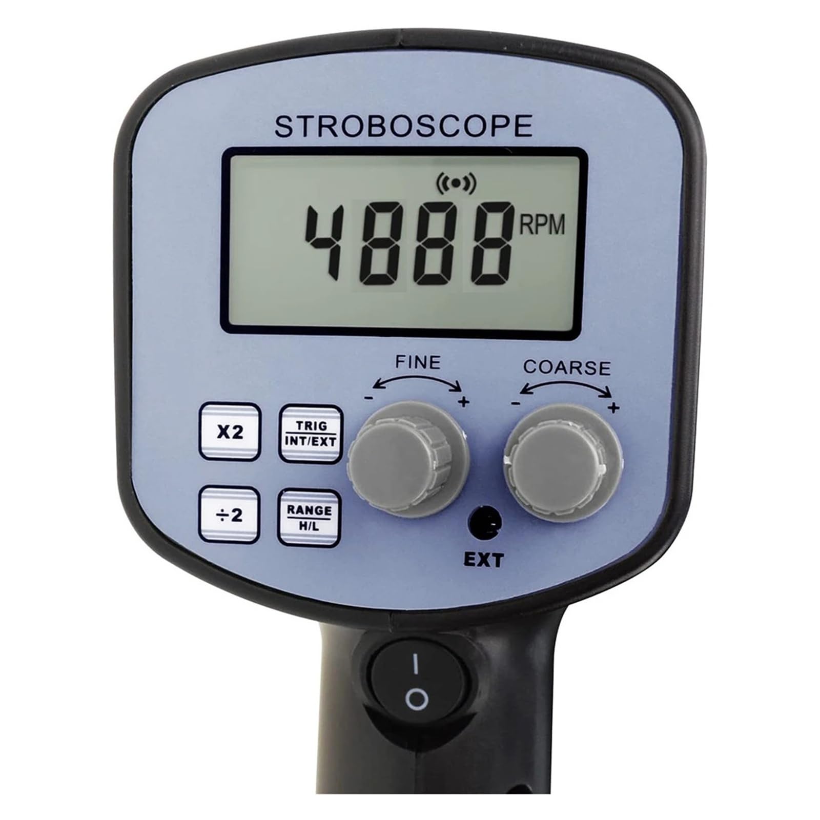 Probador estroboscópico digital, estroboscopio de mano, tacómetro de motor estroboscópico con flash LED sin contacto 50-40000FPM Observación en tiempo real(2350PA)