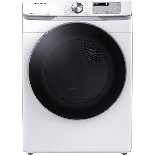 SAMSUNG DVG45B6300W 7.5 cu. ft. Smart Gas Dryer in White