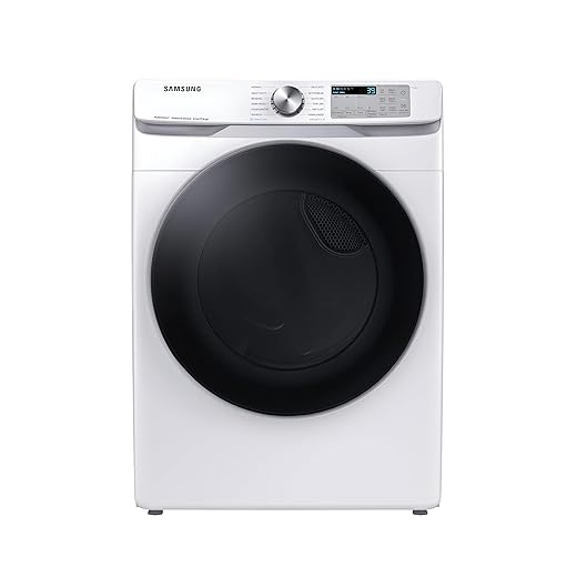 SAMSUNG DVG45B6300W 7.5 cu. ft. Smart Gas Dryer in White