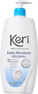 Keri Original Whole Body Lotion: Vitamin E, Aloe & Sunflower Oil for 24-Hour Hydration, 20 Oz