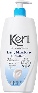 Keri Moisturizer and vH essentials Feminine Wash Bundle, 20 Oz and 6 Fl Oz