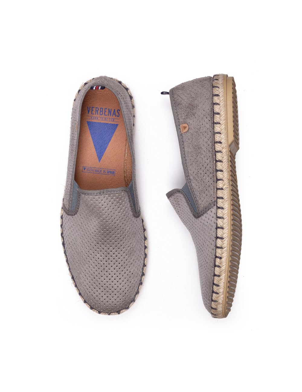 VERBENAS Espadrilles Tom Hole/Micro Gris - Größe: 44